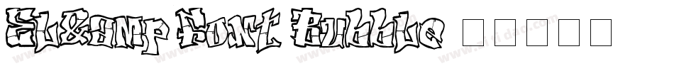 El&Font Bubble字体转换